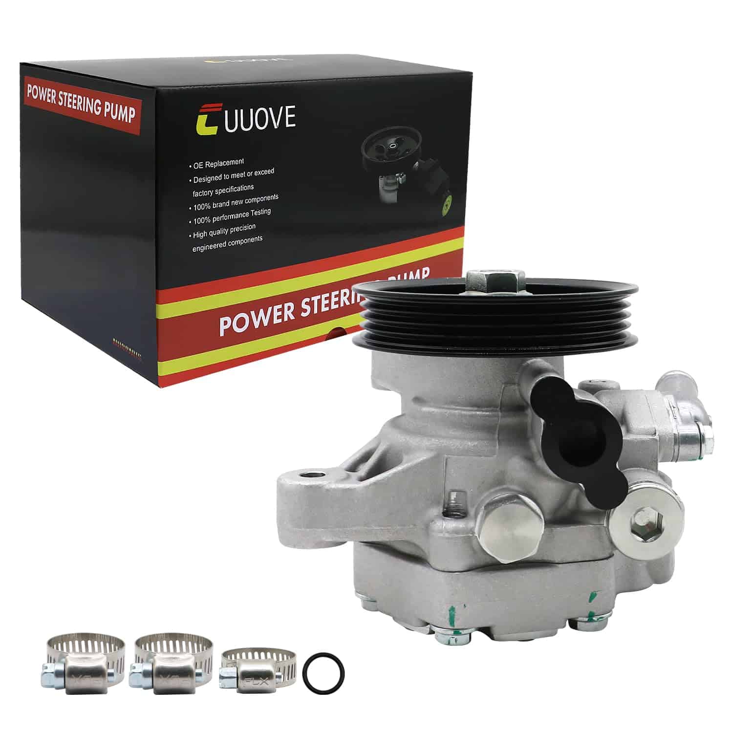 Bomba de dirección asistida Cuuove con polea -, 21-5267