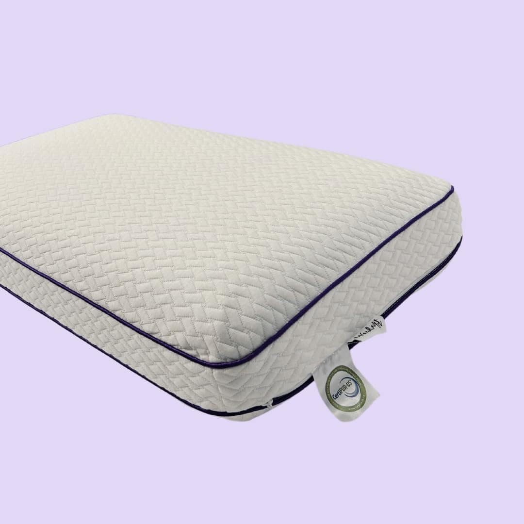 Almohada de Espuma Viscoelástica con Infusión de Lavanda de