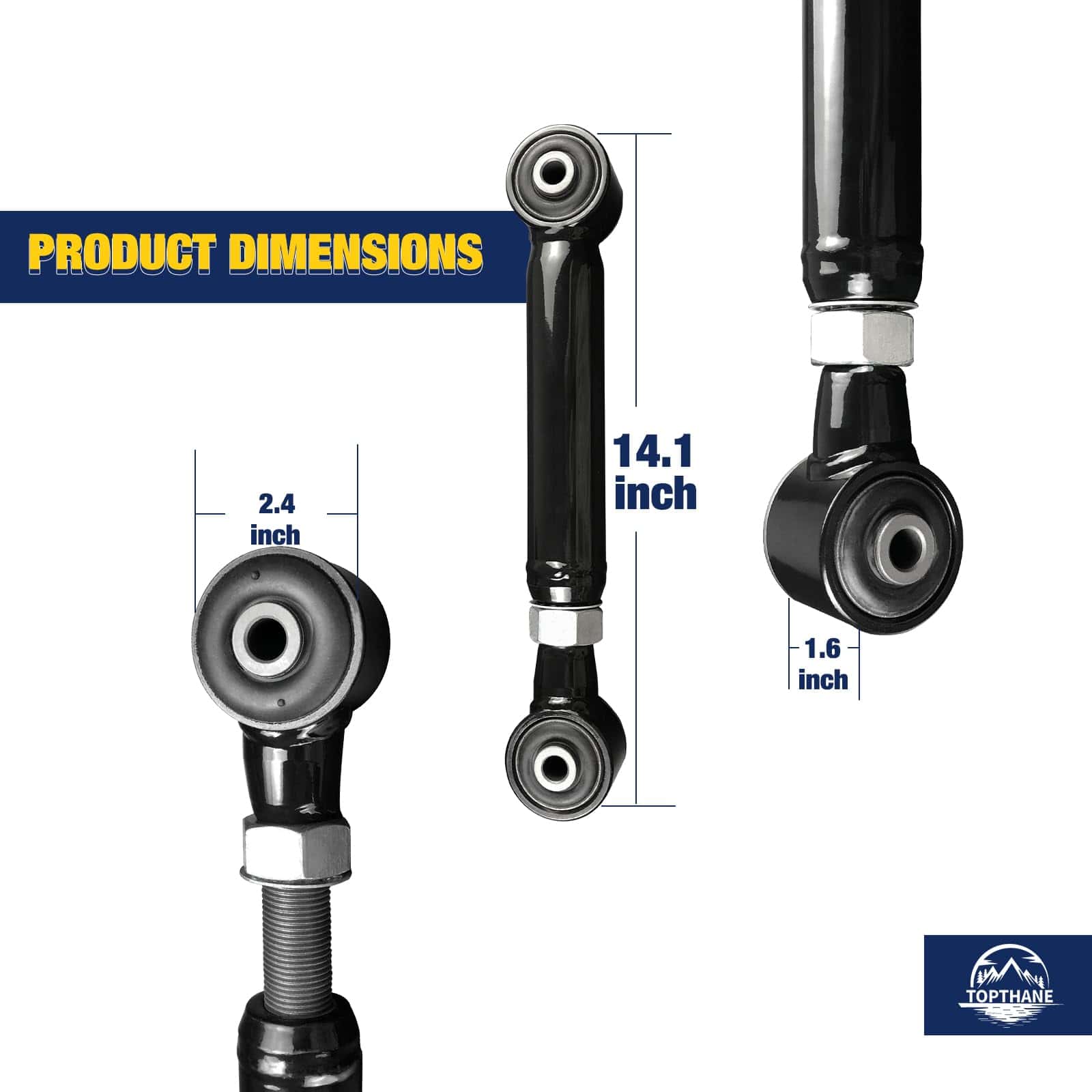 Brazo de control superior trasero ajustable de elevación de - Imagen 4