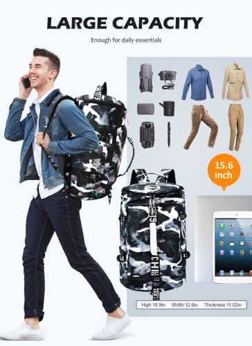 Mochila Deportiva Bolsa de Gimnasio Bolsa de Viaje a Prueba - Imagen 5