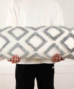 Funda de Almohada Decorativa Larga Boho 16x36 de PANOD,