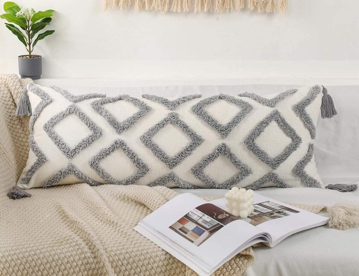 Funda de Almohada Decorativa Larga Boho 16x36 de PANOD, - Imagen 5