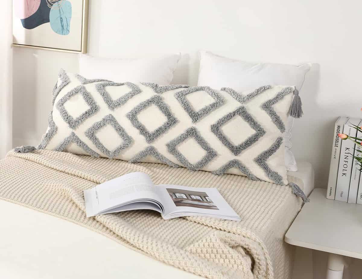 Funda de Almohada Decorativa Larga Boho 16x36 de PANOD, - Imagen 4