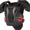 Protector de Pecho Juvenil Alpinestars Bionic -Negro/Rojo