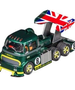 Carrera 31093 Racetruck Cabover British Racing Green No.8