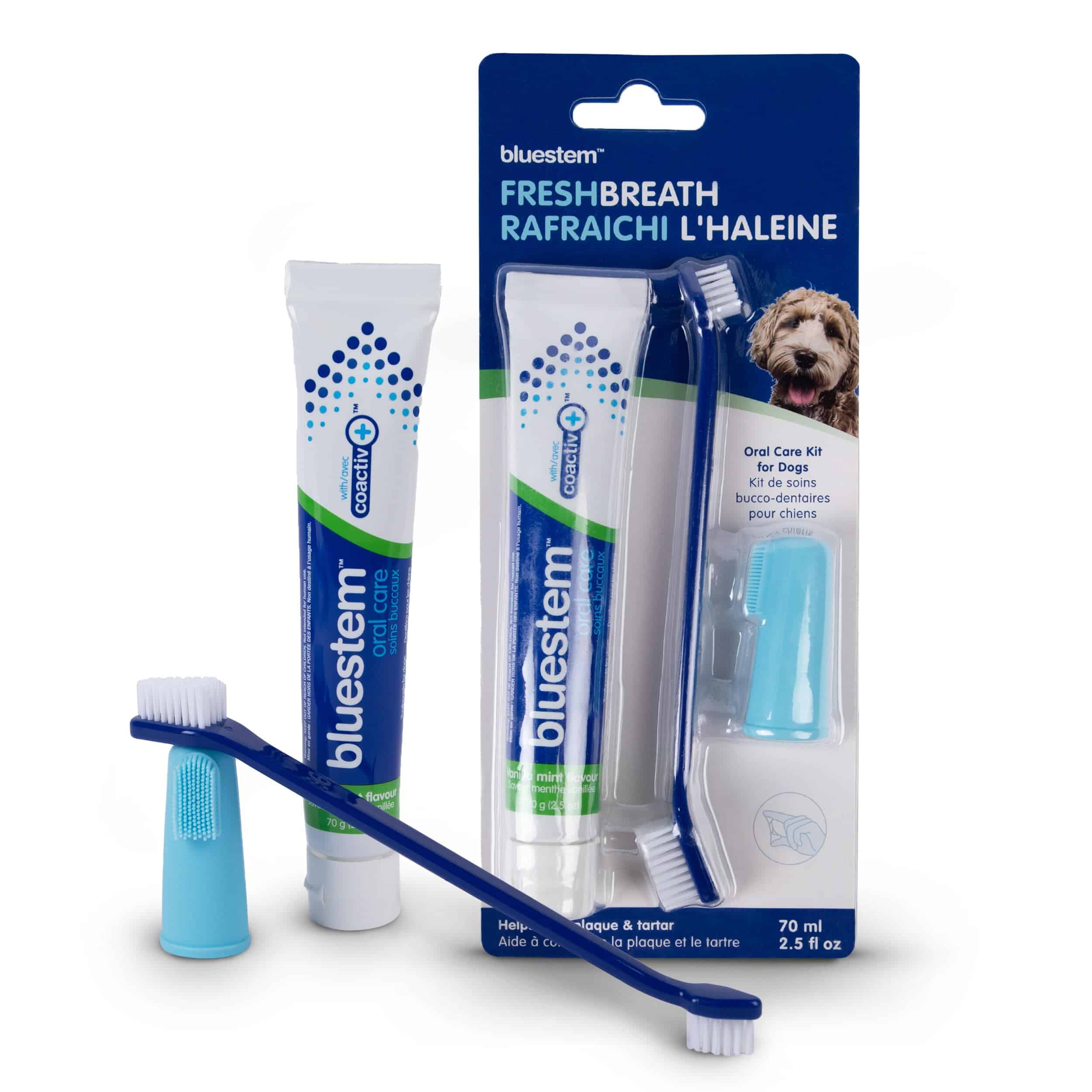 Kit de Cepillado Dental para Perros Bluestem - Pasta de