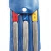 Set de limas de ranurado de cejuela de guitarra eléctrica