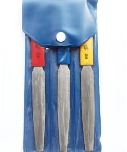 Set de limas de ranurado de cejuela de guitarra eléctrica