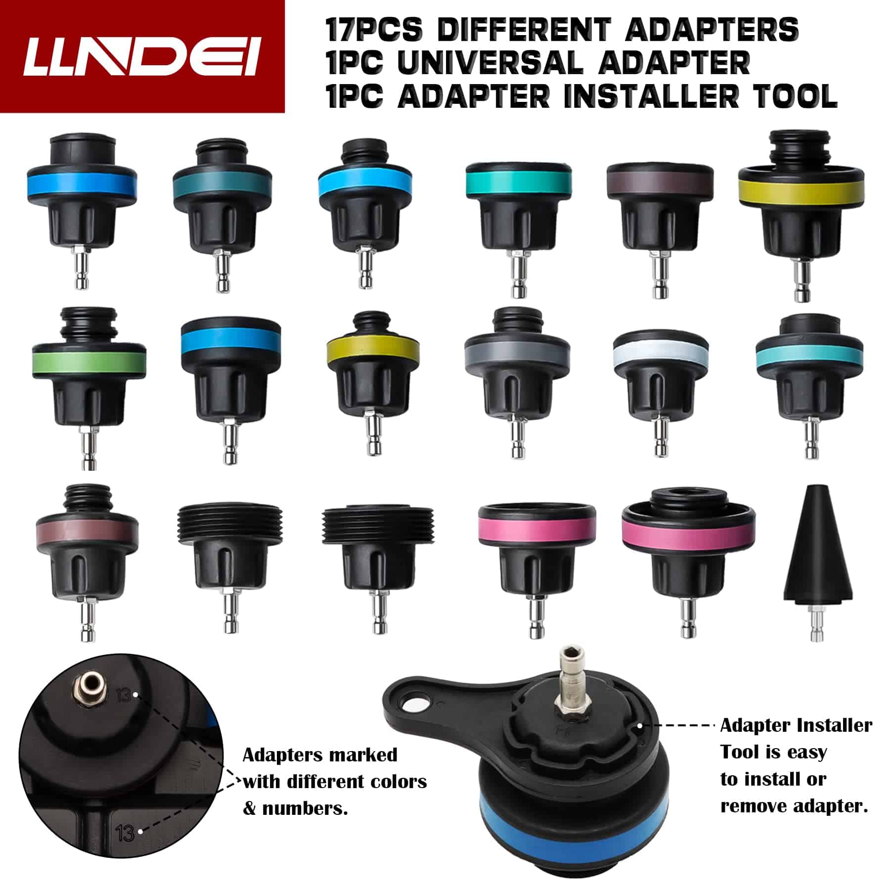 Kit de Prueba de Presión del Radiador y Vacío para - Imagen 7