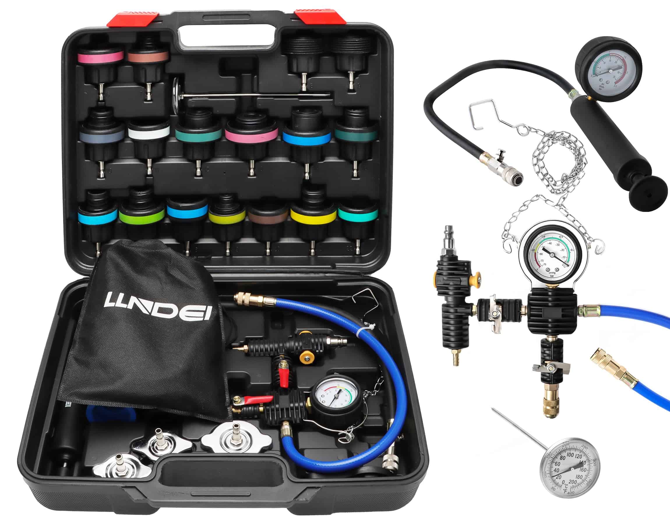 Kit de Prueba de Presión del Radiador y Vacío para - Imagen 10
