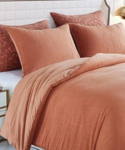 Juego de edredón de lino de algodón King Softpage, Juego de