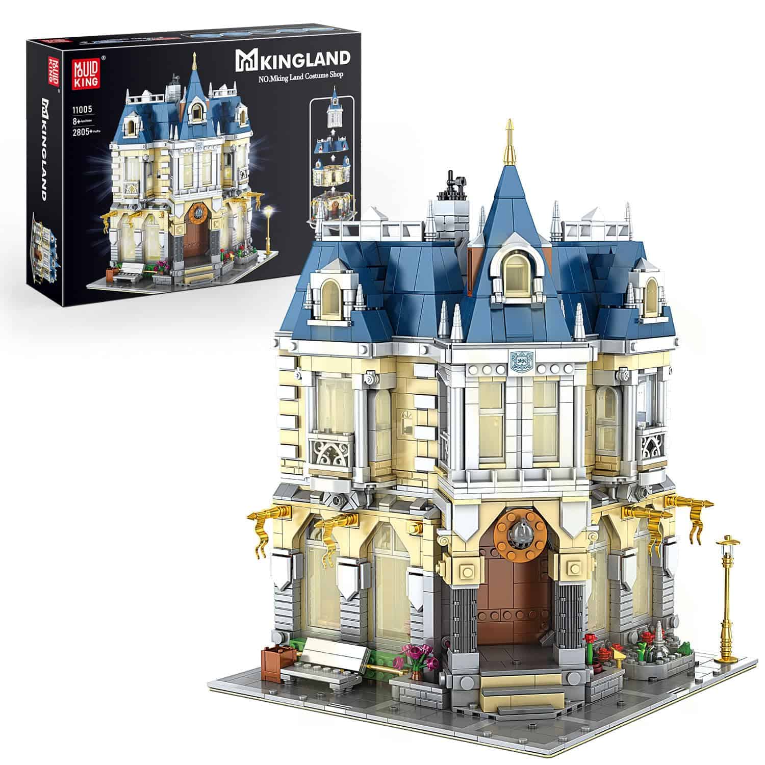 Sets de Construcción de Mini Casas de Arquitectura Mould