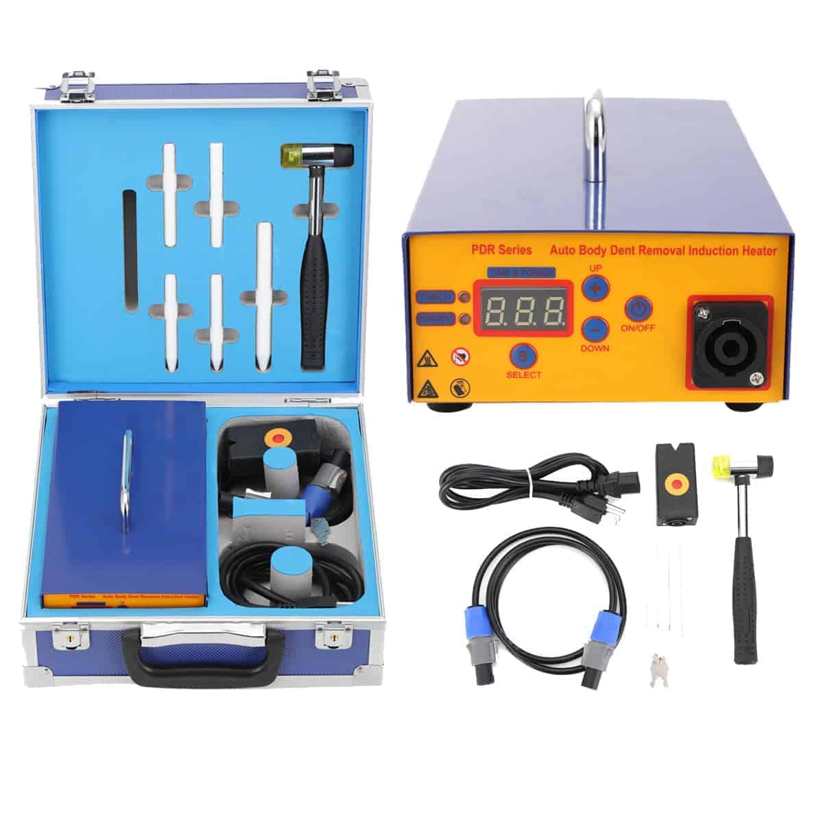 Kit de Herramientas de Reparación de Abolladuras COYWEH PDR