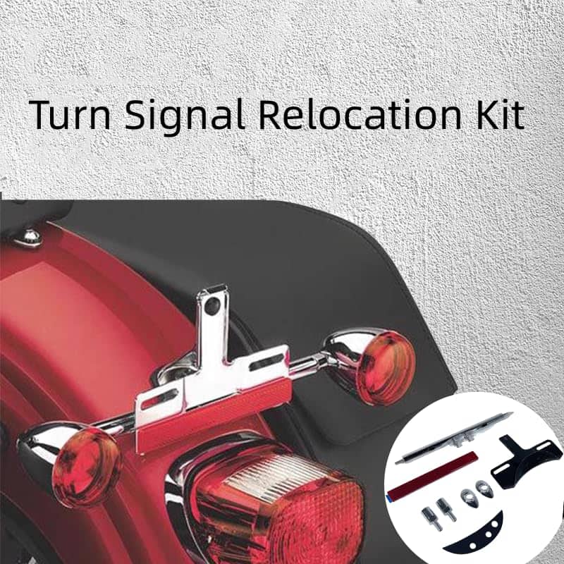 Kit de reubicación de intermitentes negros para - Imagen 7