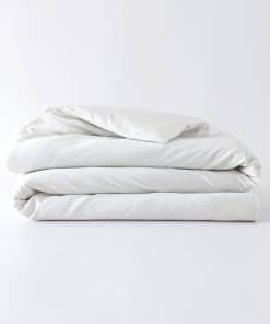 Funda de edredón de algodón Baloo -Blanco