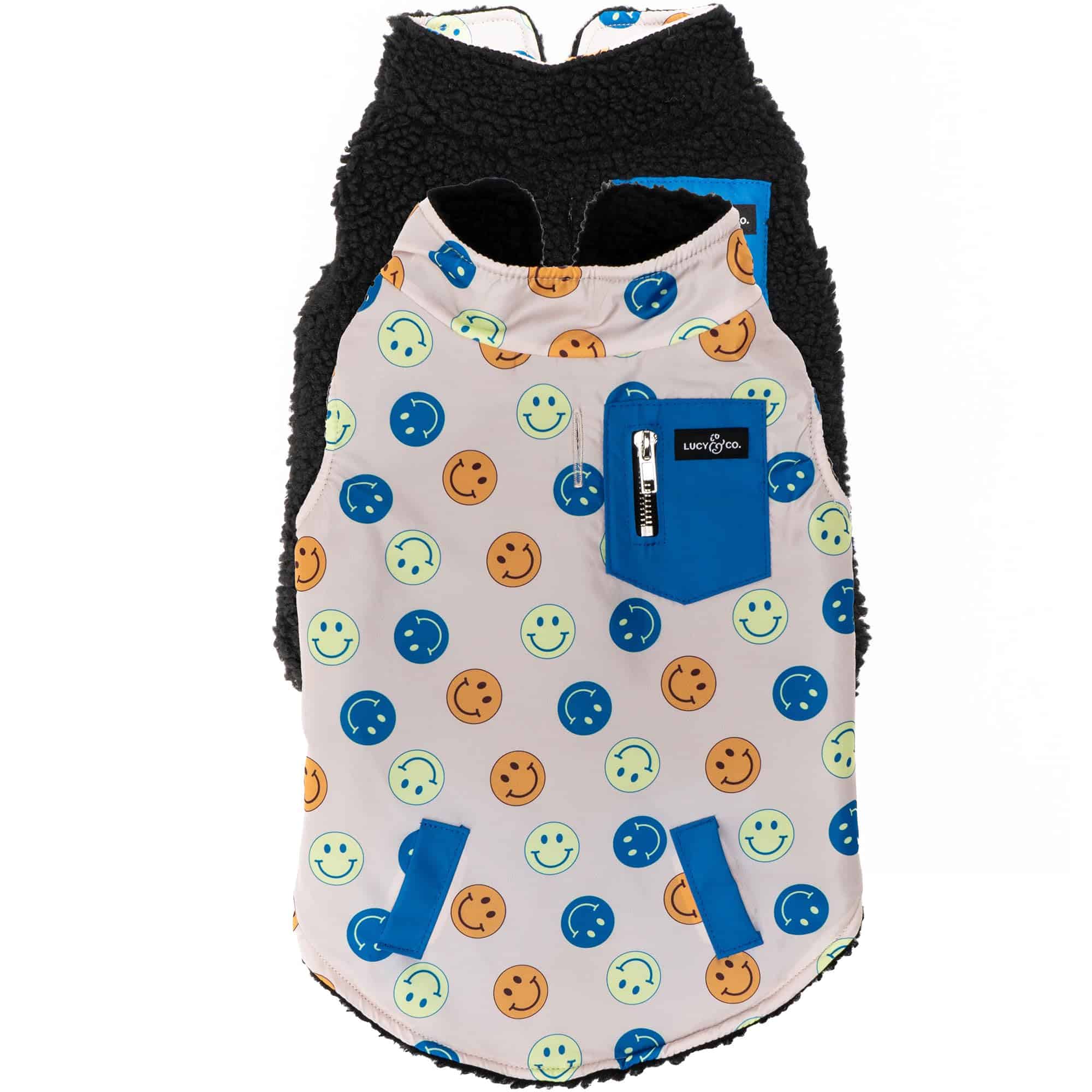 Chaleco Reversible Lucy & Co., Abrigo de Invierno Cálido
