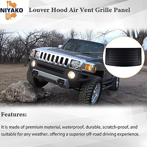 Rejilla de ventilación de la capucha de la lama de Niyako - Imagen 5