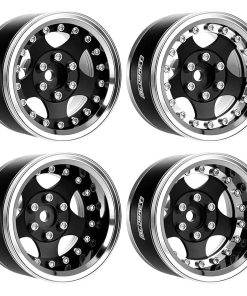 Ruedas de Aluminio GLOBACT de 1.9 Pulgadas con Ajuste de