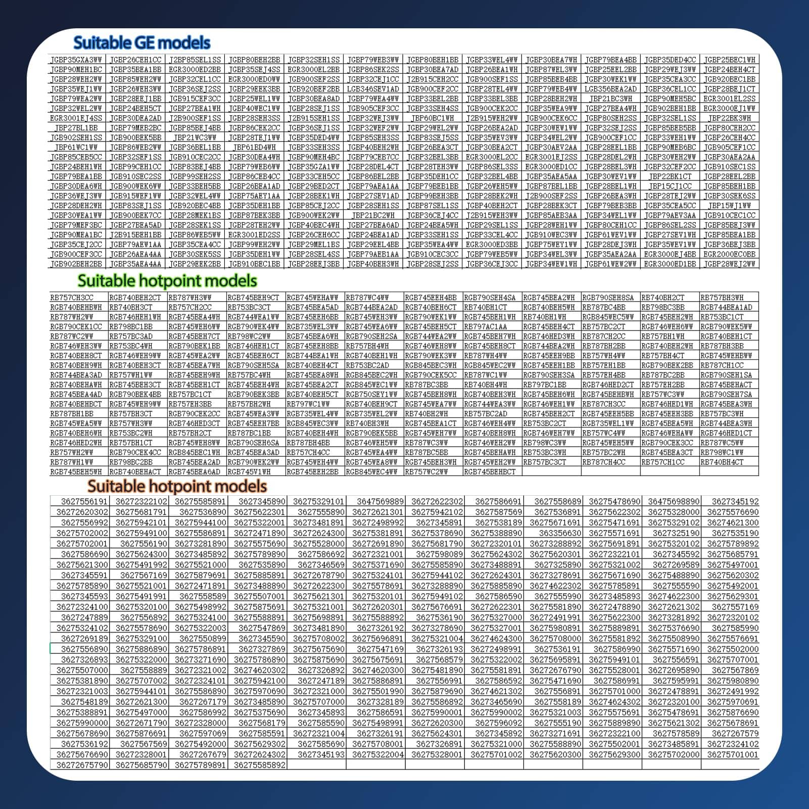 Junta de puerta del horno 2023 Upgrade Wb4K1, piezas de - Imagen 5