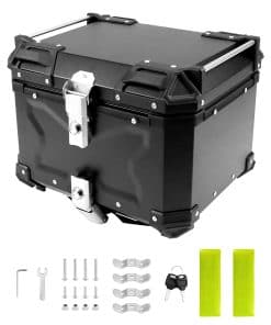 Caja Superior de Motocicleta QWORK 45L, Universal a Prueba