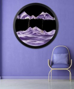 AECEVAN Wall Mount Moving Sand Art, 17.3'' Escultura