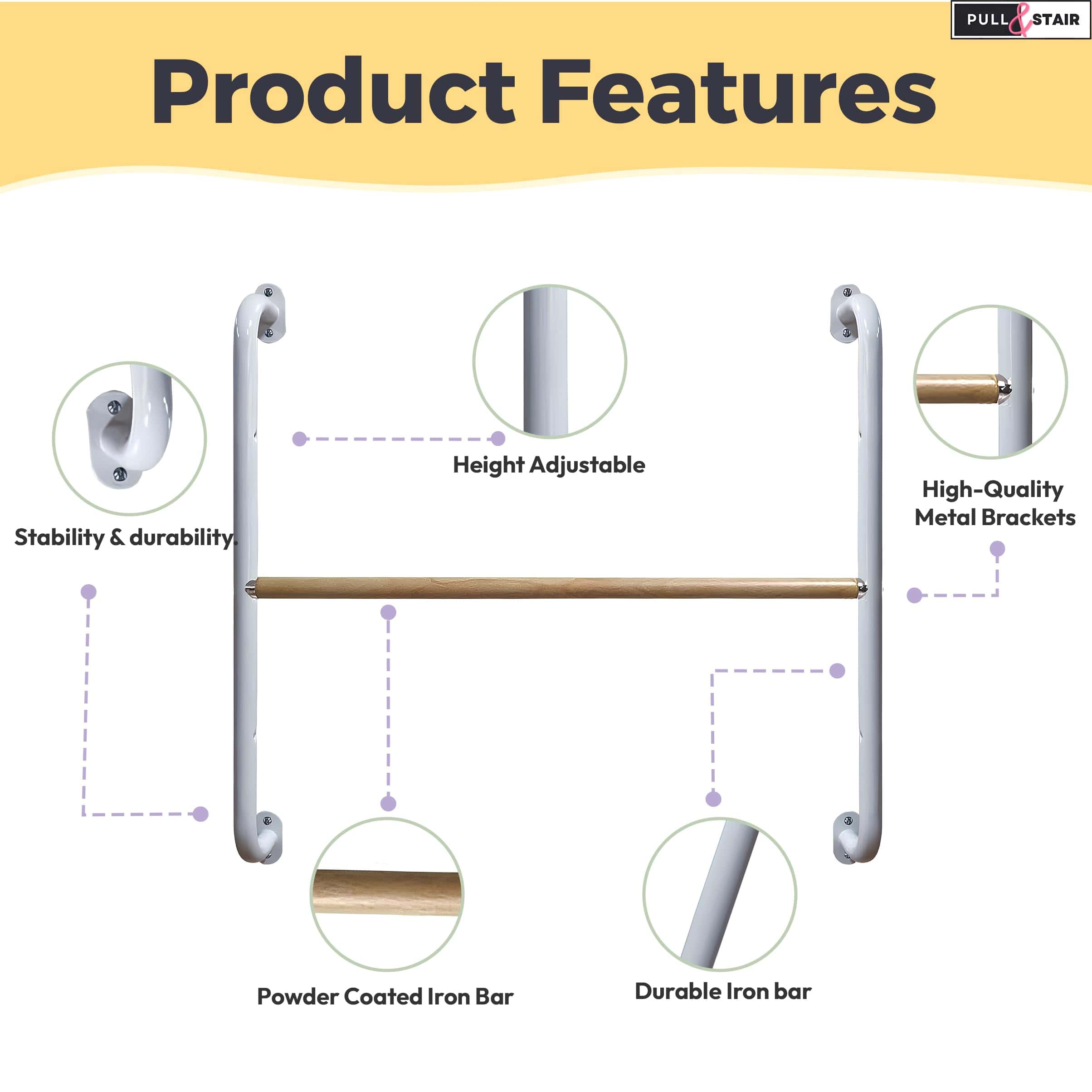 Conjunto de Espejo de Coordinación Montessori - Barra de - Imagen 6