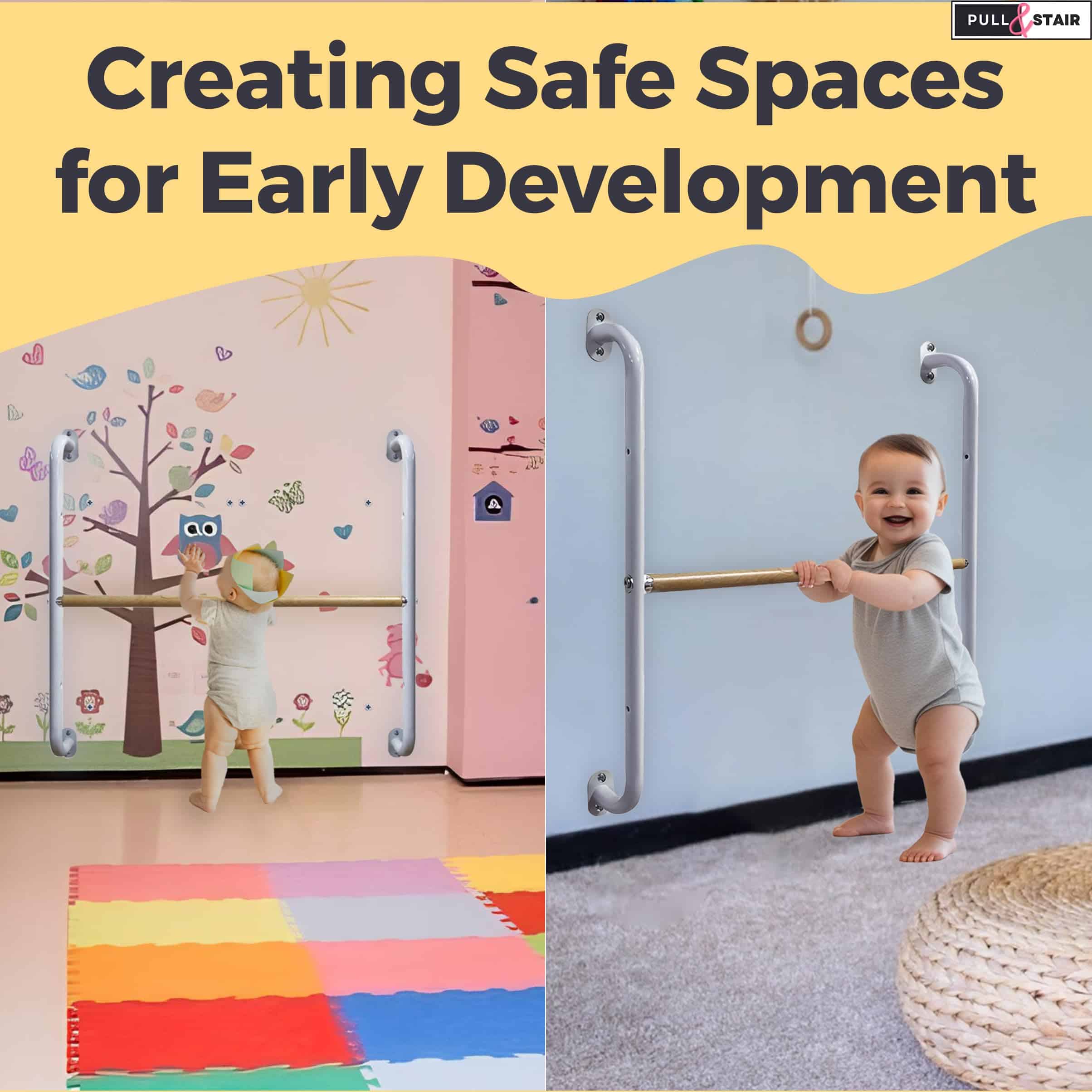 Conjunto de Espejo de Coordinación Montessori - Barra de - Imagen 8