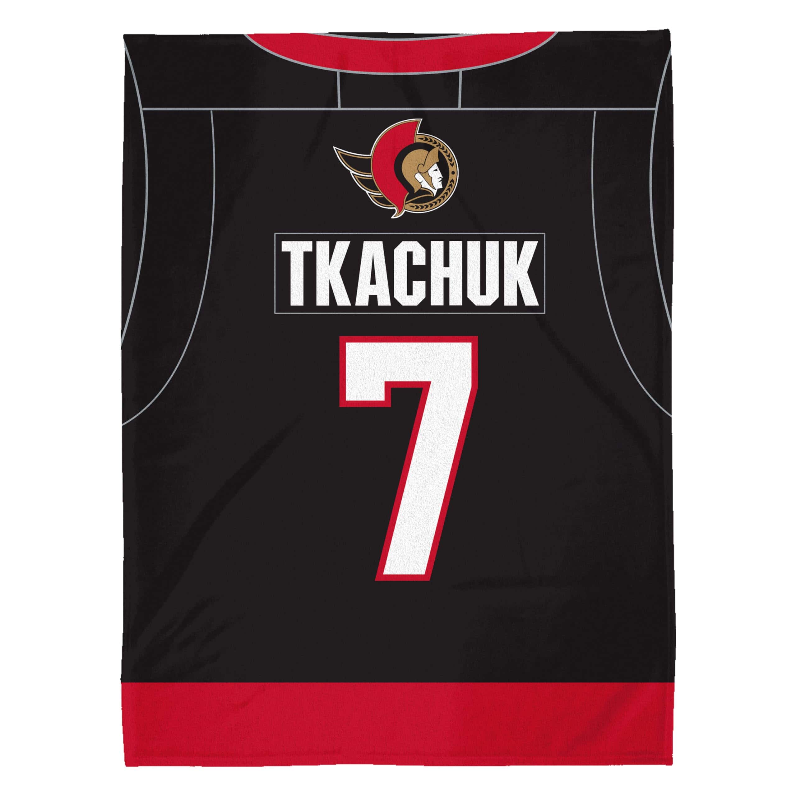 Manta de felpa Raschel Ottawa Senators Brady Tkachuk de - Imagen 4