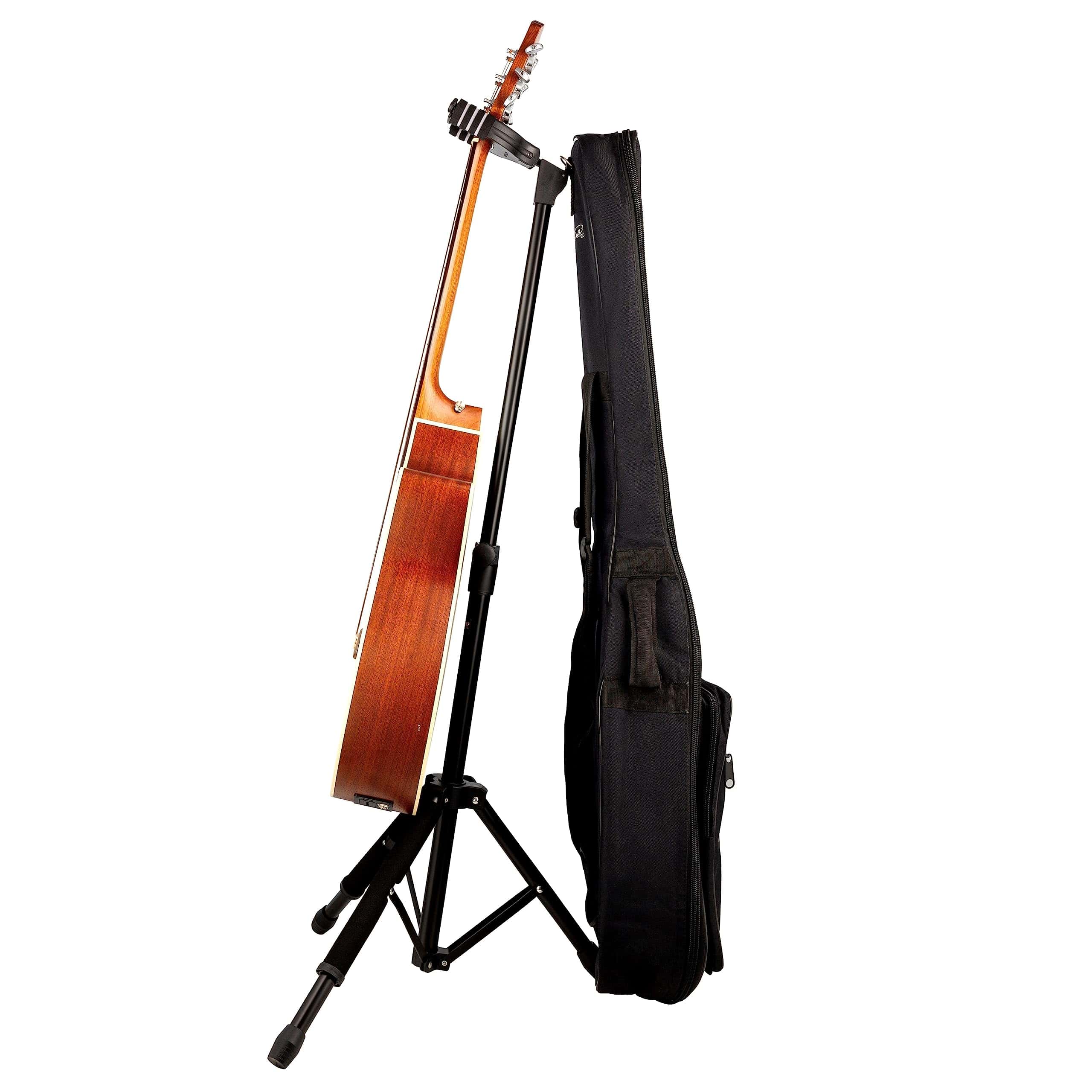 Clef Audio Labs Universal Upright Floor Guitar Stand - - Imagen 4