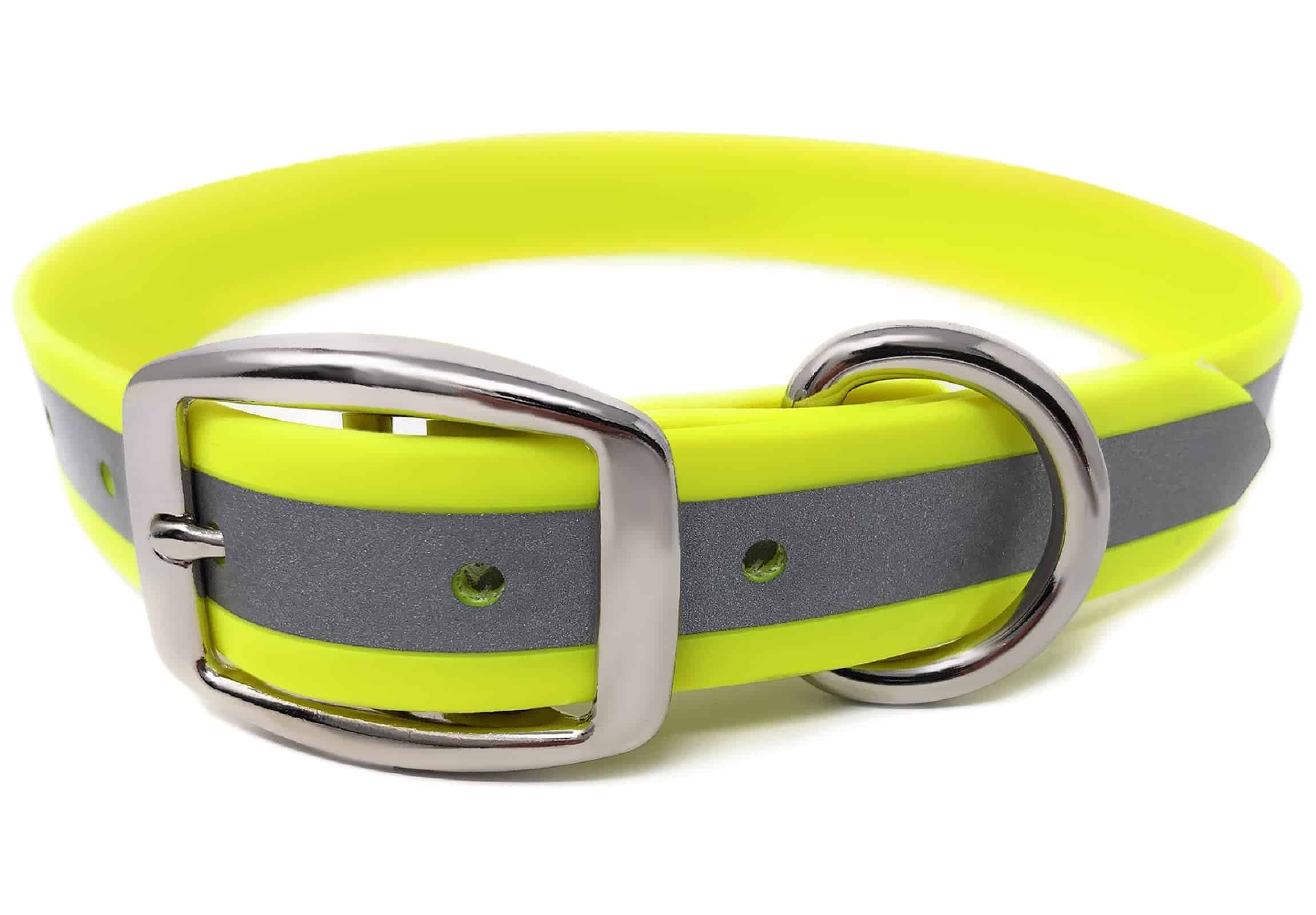 Collar para Perro Reflectante Amarillo Resistente de Regal