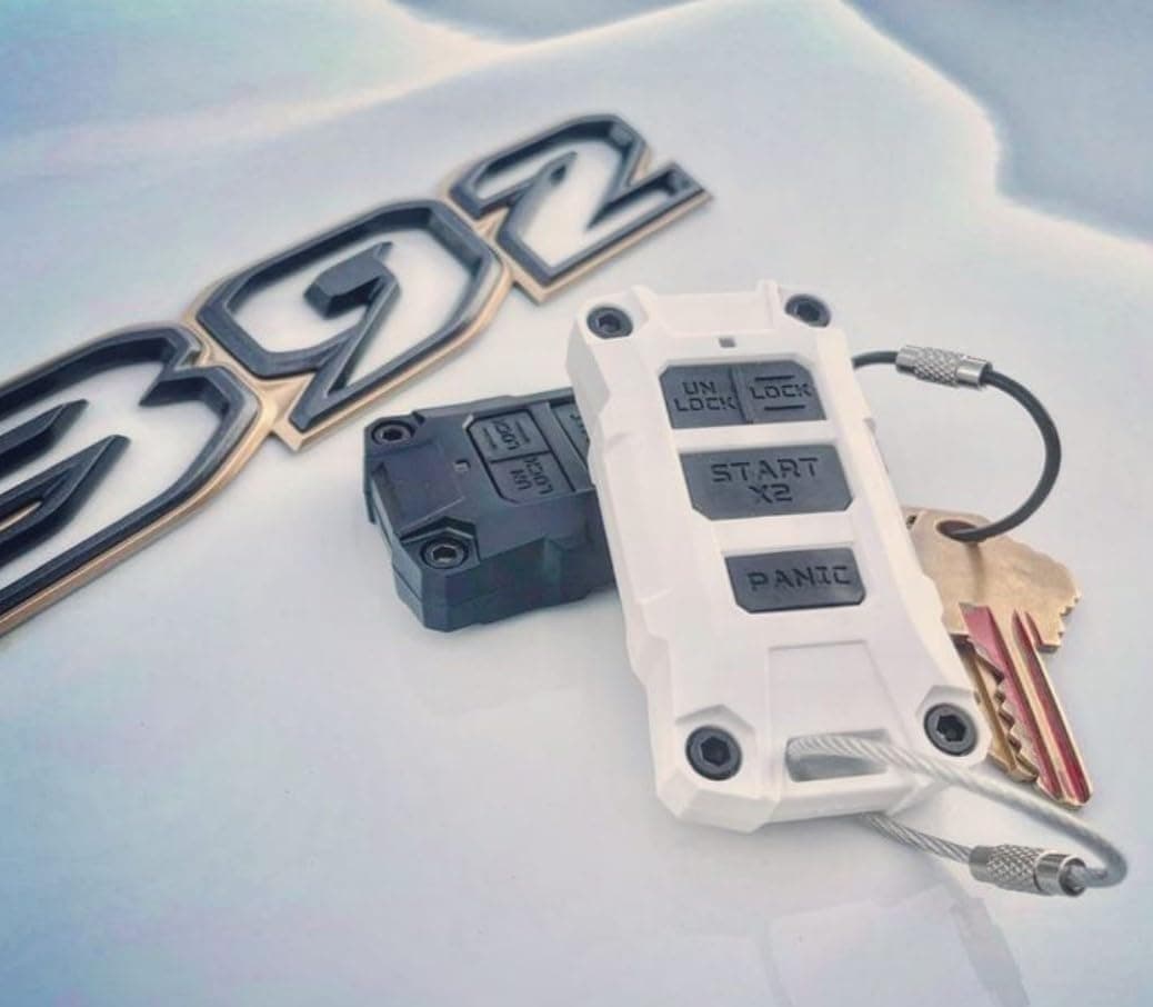 Estuche de llave de repuesto AJT DESIGN para -Blanco - Imagen 6