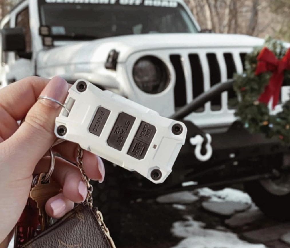 Estuche de llave de repuesto AJT DESIGN para -Blanco - Imagen 5