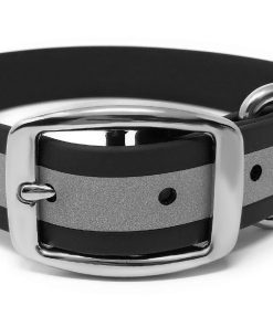 Collar para Perros Reflectante Negro Resistente de Regal