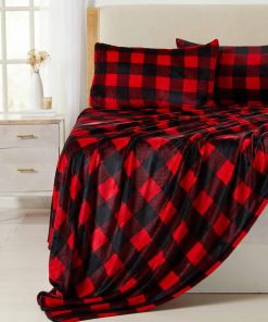 Juego de sábanas de terciopelo ultra suave NY Loft con