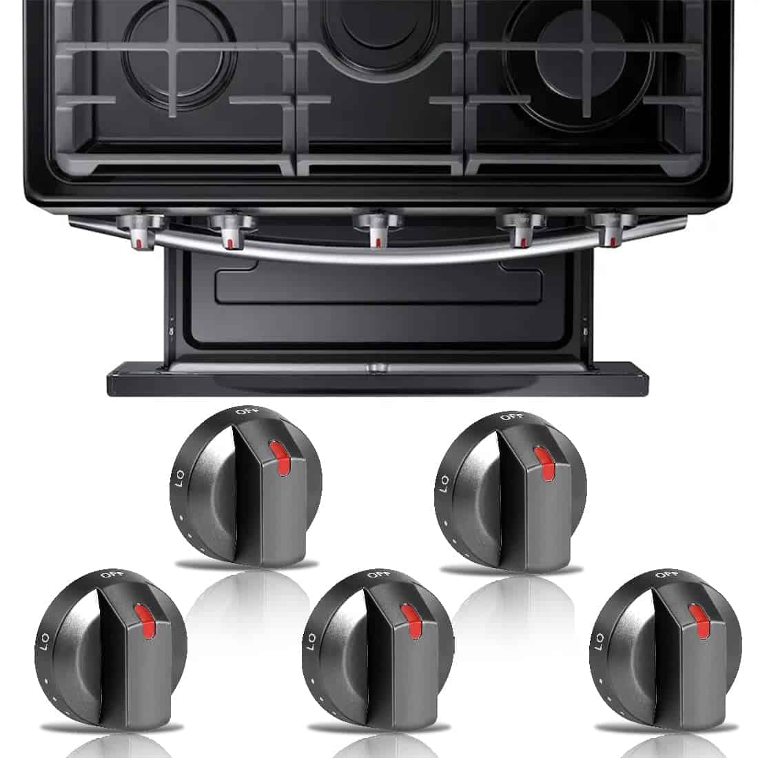Perillas de estufa GTPARTS DG64-00473B compatibles con