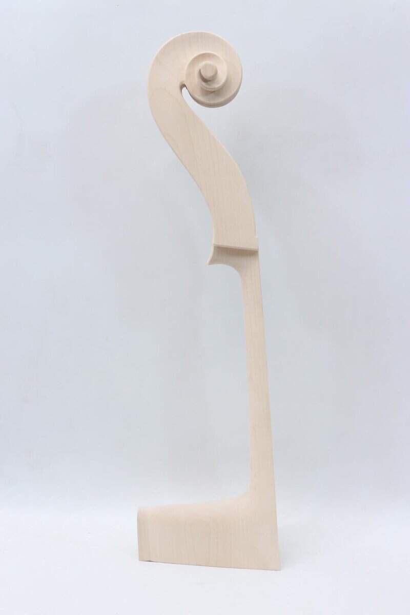 Diapasón de Contrabajo 3/4 WUQIMUSC de Madera de Palisandro - Imagen 10