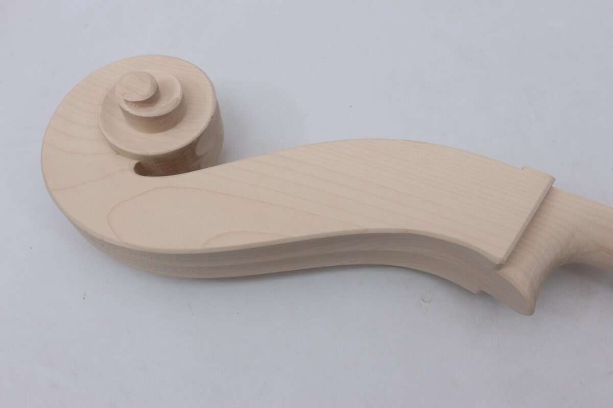 Diapasón de Contrabajo 3/4 WUQIMUSC de Madera de Palisandro - Imagen 5