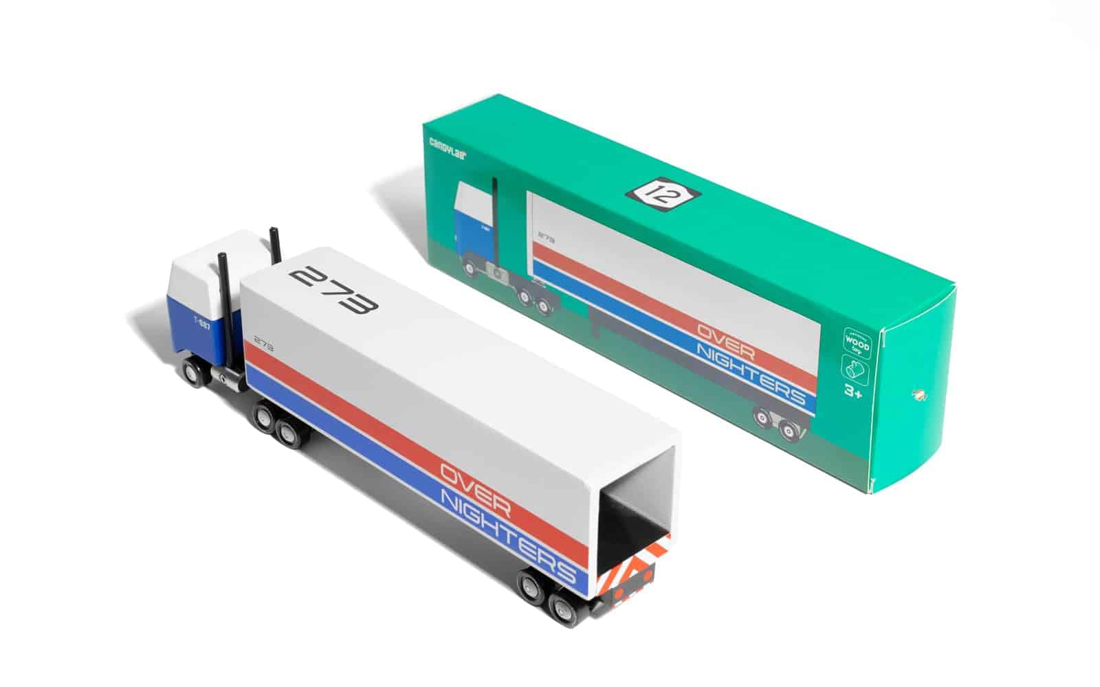 Colección de Coches de Madera CANDYCAR - Camión Semi - Imagen 4