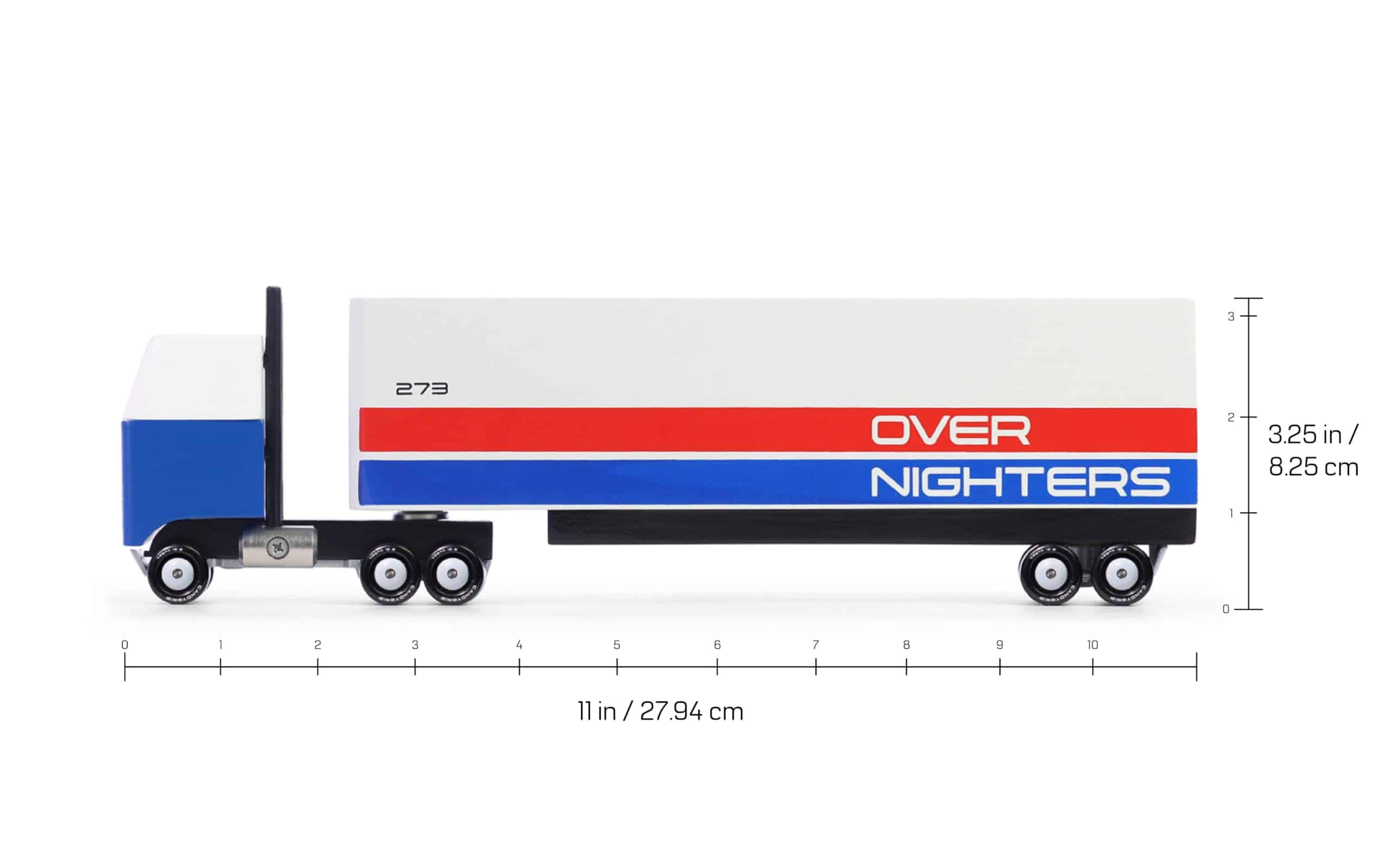 Colección de Coches de Madera CANDYCAR - Camión Semi - Imagen 3