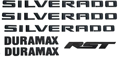 Conjunto de 6 Emblemas de Guardabarros Trasero, Portón