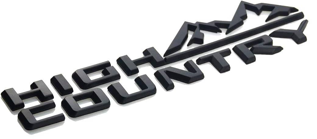 Conjunto de 6 Emblemas Traseros y Trasero Alto País - Imagen 4