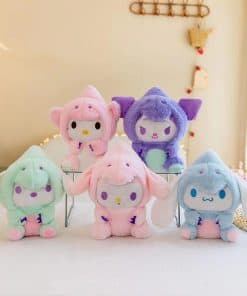 5 PCS Muñecos de Peluche de Animales de Dibujos Animados -