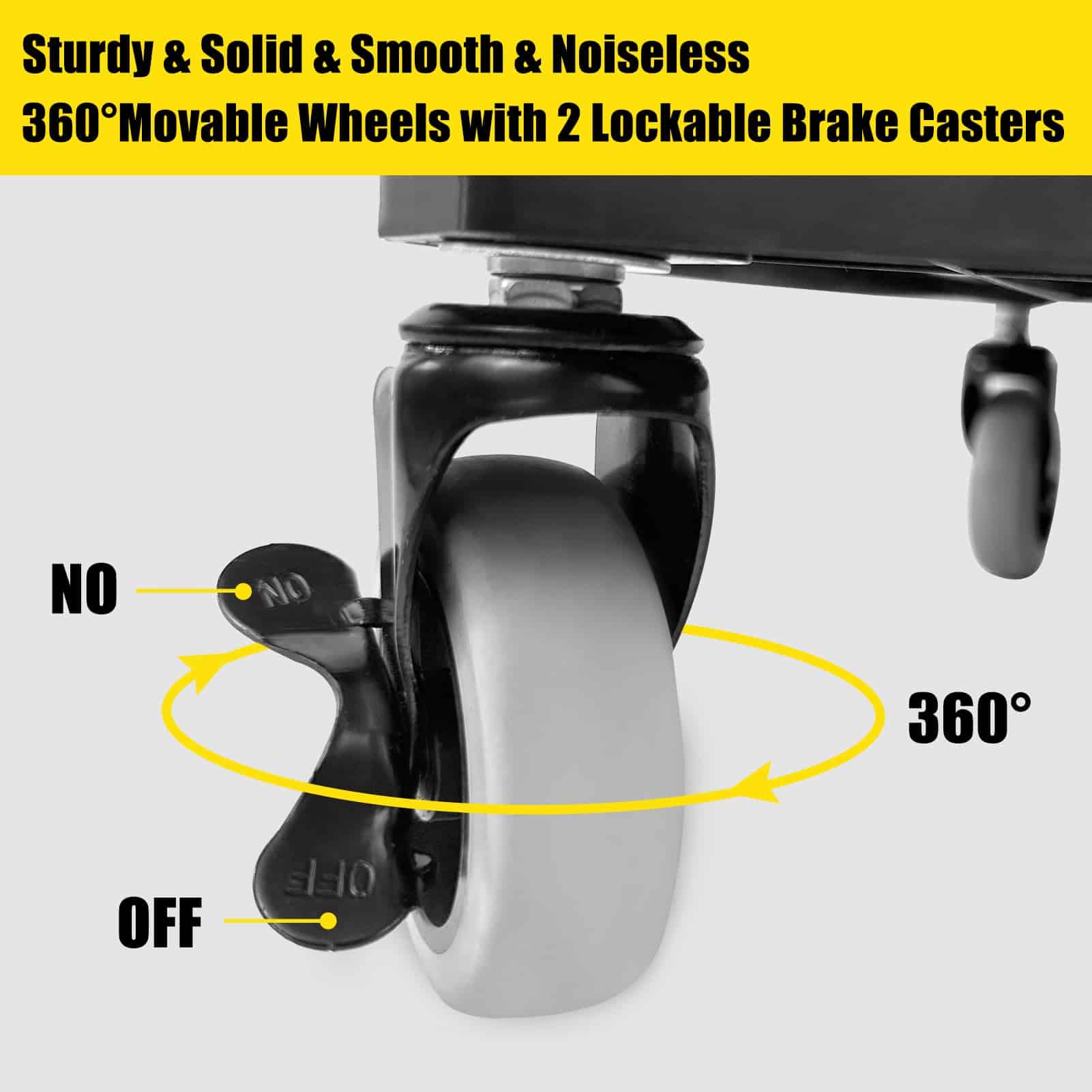 Taburete de Rodillos FreekyFit para Garaje con Ruedas, - Imagen 6