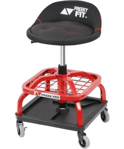 Taburete de trabajo rodante FreekyFit para garaje con