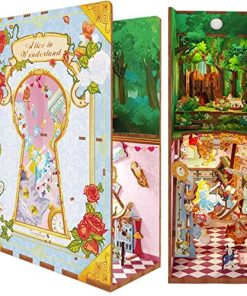 ROCOXIA Kit de Libro de Bricolaje, Puzzle de Madera 3D con