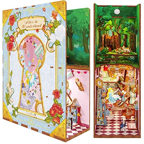 ROCOXIA Kit de Libro de Bricolaje, Puzzle de Madera 3D con