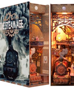 ROCOXIA Kit de Librería DIY, Rompecabezas de Madera 3D con