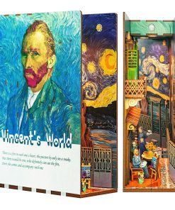 Kit de Rincón de Libros DIY ROCOXIA, -Mundo de Vincent