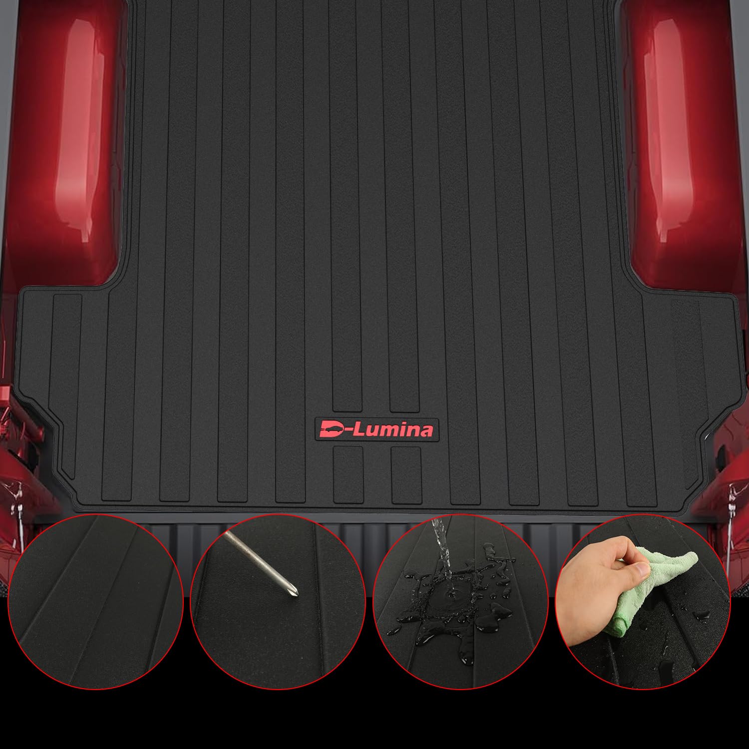 D-Lumina Protector de Cama Compatible con Chevrolet - Imagen 6