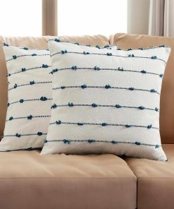 Fundas de Almohada Boho ARLTTH 20x20 Set de 2 Decorativo de